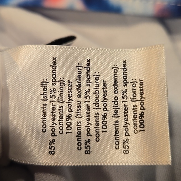 ONIA RACHEL SHIMMER TIE-DYE ONE PIECE SWIMSUIT. SIZE LARGE. - Picture 6 of 6